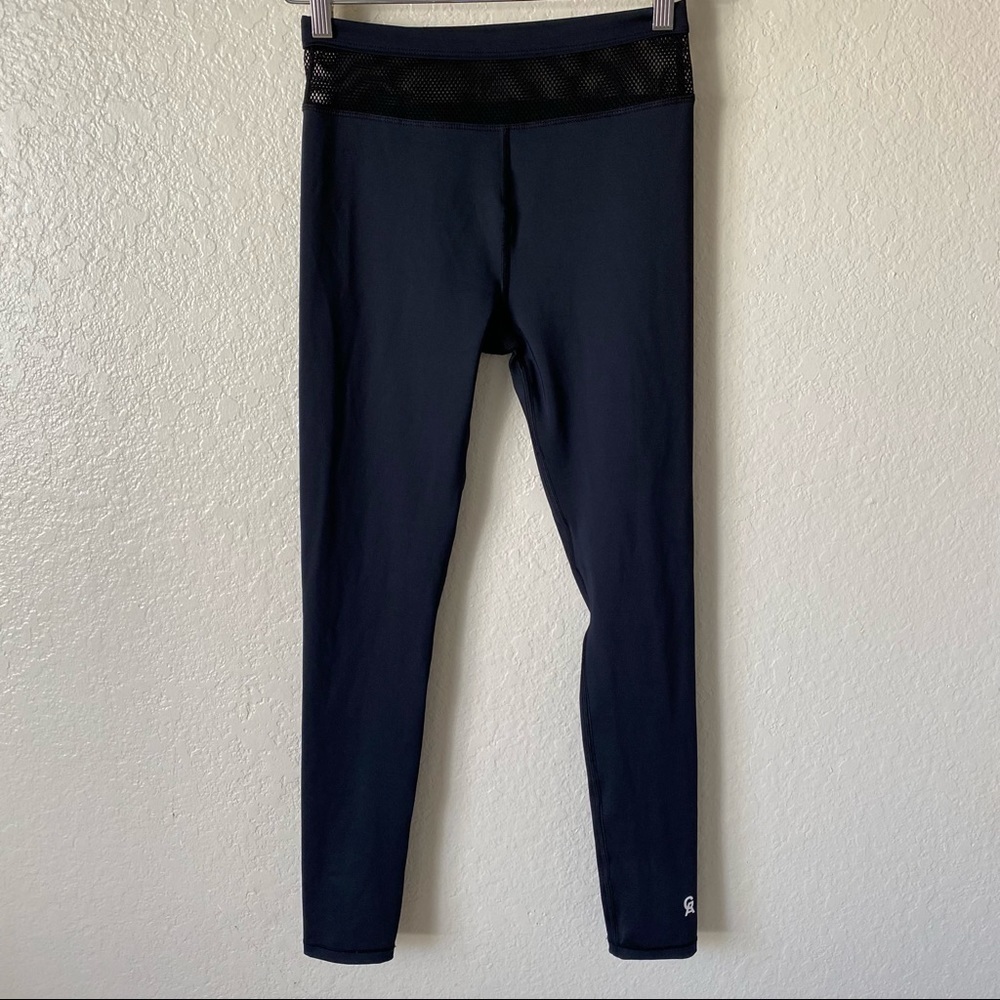 Good American the icon mesh waist leggings size 1 small
